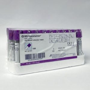 BD Vacutainer K2EDTA 4ml Tube Lavender 367839 - 100