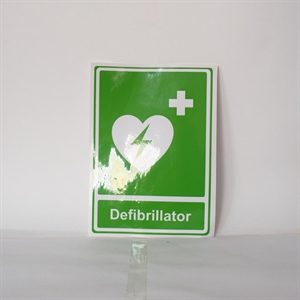 AHP3534-Defibrillator Sign