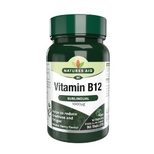 NATURES AID Vegan B12 Tablets 1000ug - 90