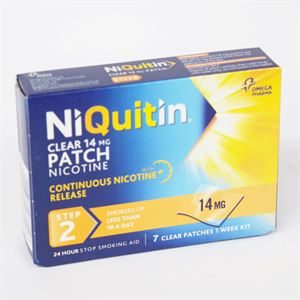 NIQUITIN CQ PATCHES CLEAR 14MG 7 2728004