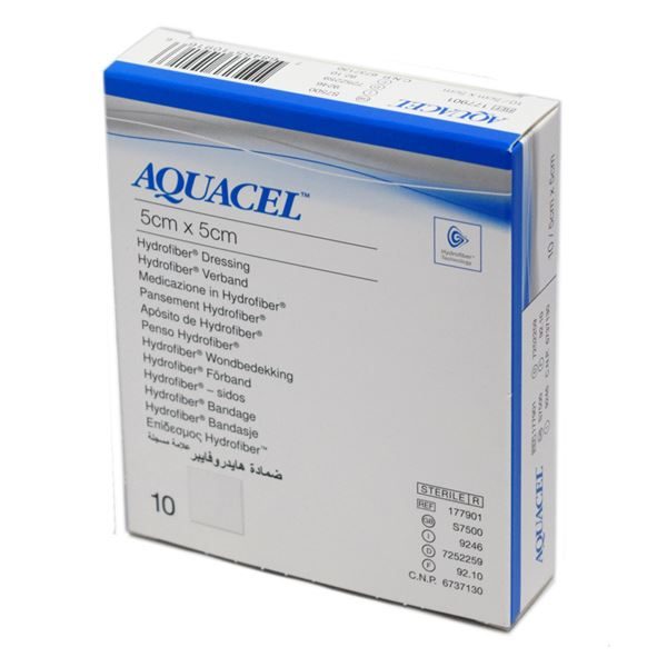 Aquacel Dressing 5cm x 5cm (S7500) 10 Pack 2408532