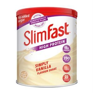 SLIM FAST MEAL REPLACE VANILLA 438G 975359