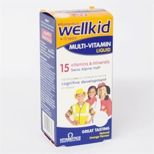 WELLKID Multivitamin Liquid 150ml - Single Pack 4010112