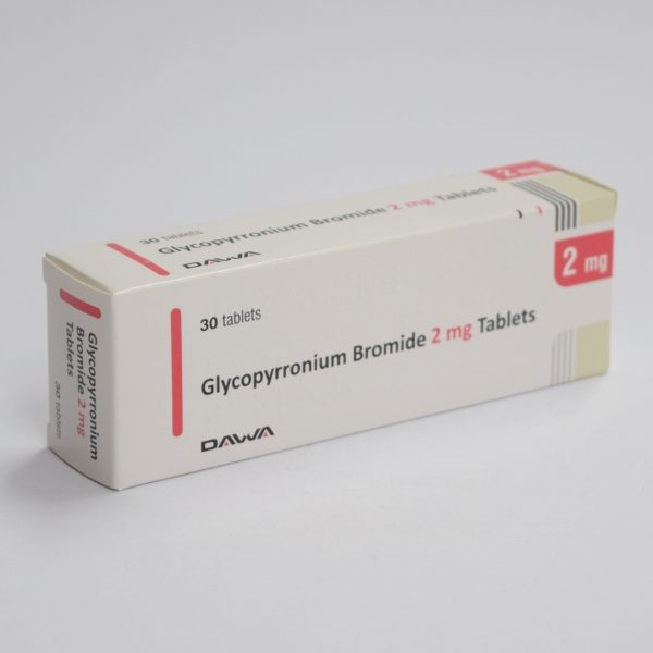 Glycopyrronium Bromide 2mg Tabs - 30pk 24602711000001104