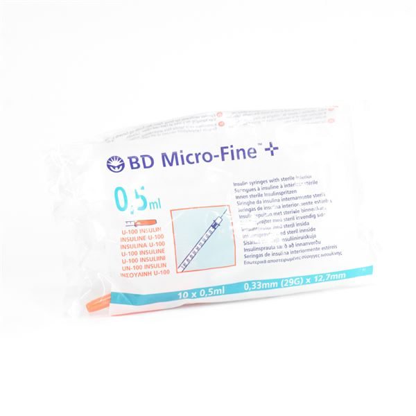 0377614A B‐D Micro‐Fine+ Single Use Insulin Syringe 0