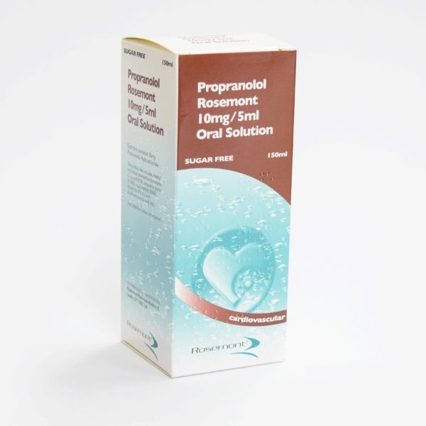 PROPRANOLOL 10MG 5ML ORAL SOLUTION SF 150ML 1309811000001100