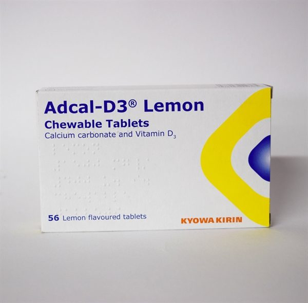 3299195-Adcal-D3 Lemon Chew Tabs 56