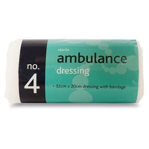 AHP6044 No4 First Aid Ambulance Dressing – 1 - 334