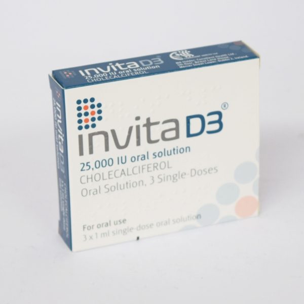 INVITA D3 25,000 IU ML ORAL SOLUTION 3x1ML 3884012