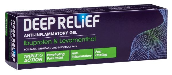 DEEP RELIEF Pain Relief Gel 5% w/w/3% w/w 30g - 1