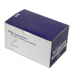 BD Vacutainer Luer Adapter (367300) 100 Pack AHP2406