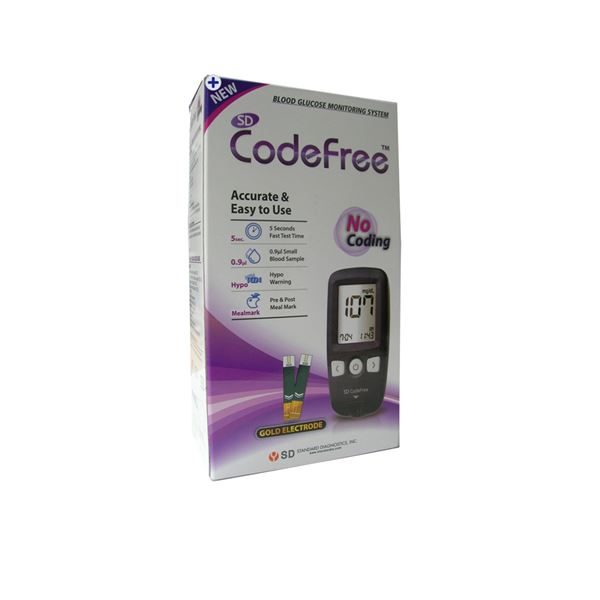 codefree blood glucose meter