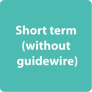 short term (without guidewire)