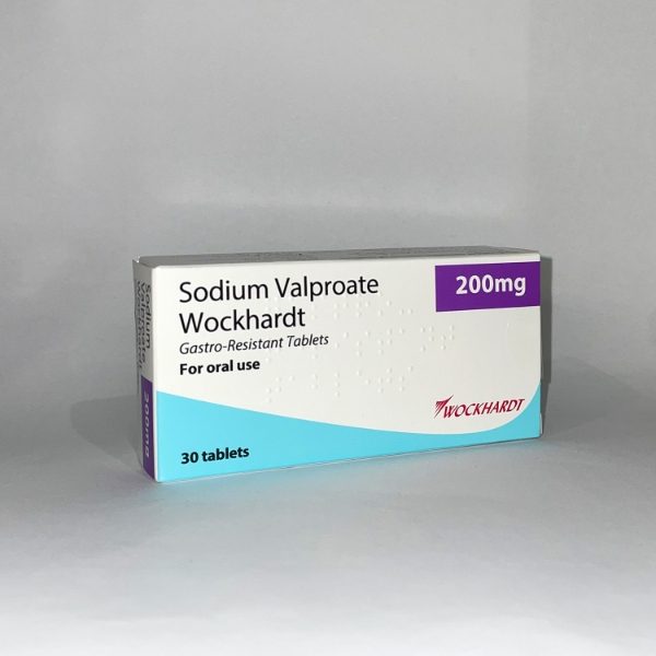 Sodium Valproate Gastro Resistant Tablets 200mg - 30