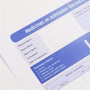 Medicines reconciliation Form MRF1