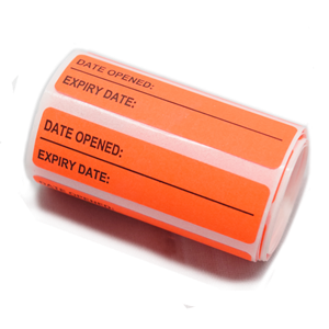 Date opened Expiry Labels 1 Roll AHP2084
