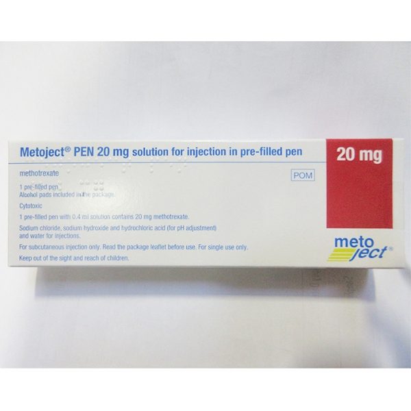 METOJECT PRE-FILLED PEN 20MG - 3871662