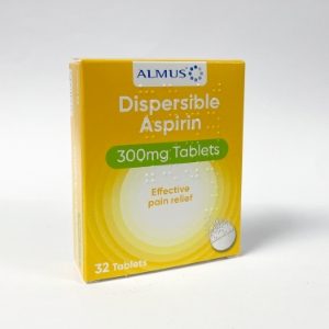 Aspirin Dispersible Tablets 300mg - 32