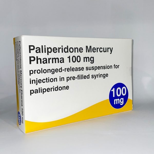 Paliperidone 100mg/1ml PR Inj PF Syringes - 1