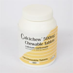 CALCICHEW TABS CHEW 500MG 100 204305
