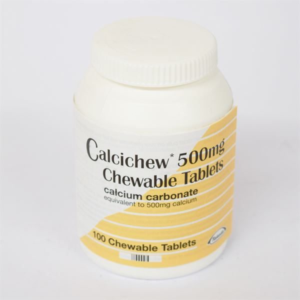 CALCICHEW TABS CHEW 500MG 100 204305
