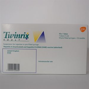2376697-Twinrix Adult SYR Vacc 1ml 10