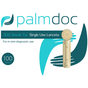 3990876---PALMDOC-Lancets-Sterile-Single-Use-0.38mm.30-gauge---100