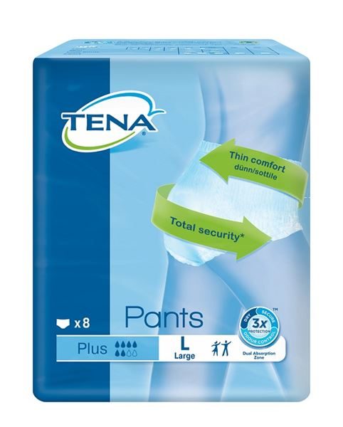 TENA Pants Plus Large 8 NGP