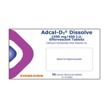 ADCAL-D3 DISSOLVE LEMON TABS 56 3328242