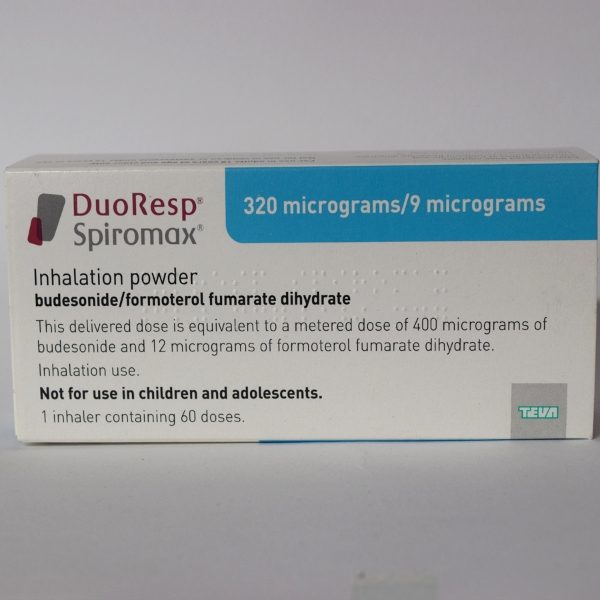 3886280-Duoresp Spiromax 320mcg-9mcg Inhalation Powder 60 doses