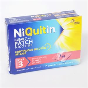 NIQUITIN CQ PATCHES CLEAR 7MG 7 2728012