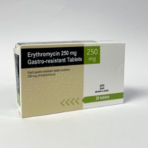 Erythromycin Tablets g/r 250mg - 28