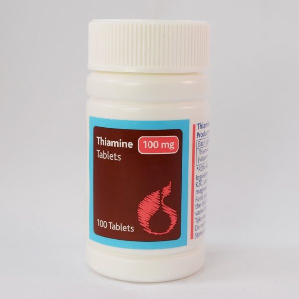 THIAMINE 100MG TABLETS 100 3051111000001100 (scott photo)