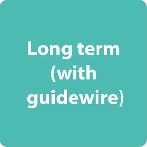 long term (with guidewire)