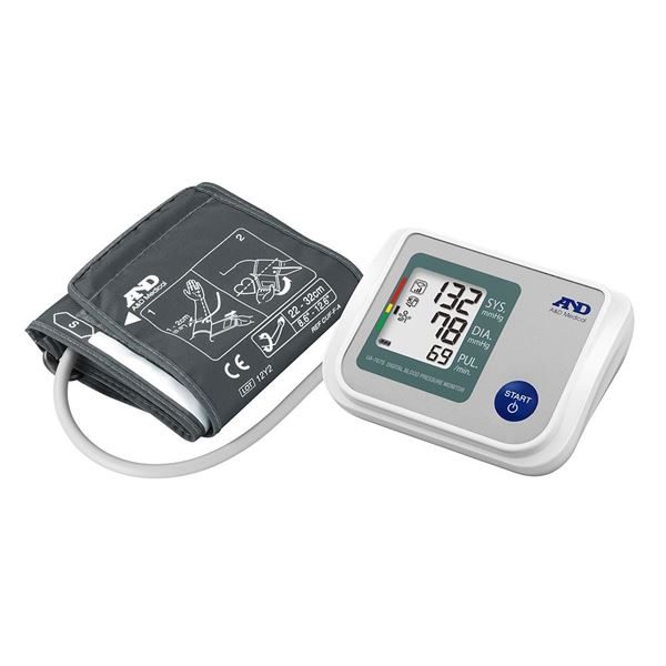 W43223 A & D digital blood pressure monitor 2 ahp3653