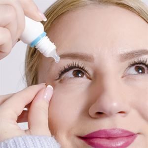 Patient's eye drops and ointments