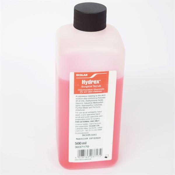 HYDREX SURGICAL SCRB 500ML 2384683