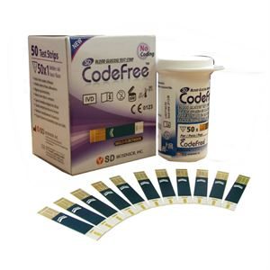 CODEFREE Test Strips - 50pk - AHP2728 edit