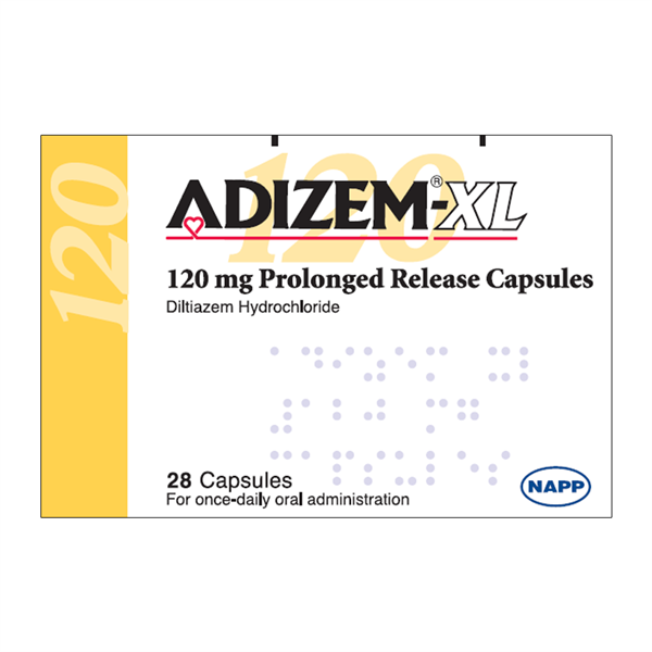 ADIZEM XL CAPS 120MG 28 - 2406411 edit