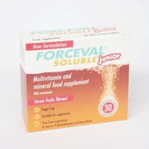 FORCEVAL SOLUBLE JUNIOR EFF TABS 30 3691524A
