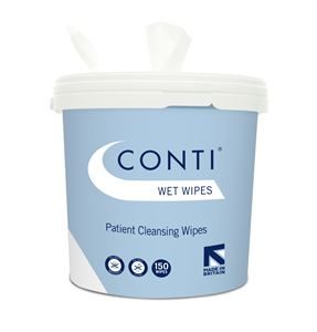 AHP3673 CONTI Wet Wipes Bucket 150 Wipes - 4 WI030