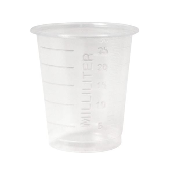 PLASTIC Medicine Cups 30ml – 80 - AHP2712