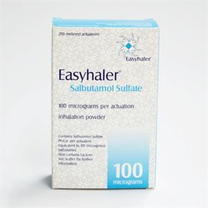 EASYHALER (SALBUTAMOL) Inhale Powder 100mcg 200dose - Single 3093465