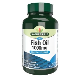 NATURES AID Fish Oil Capsules 1000mg - 90