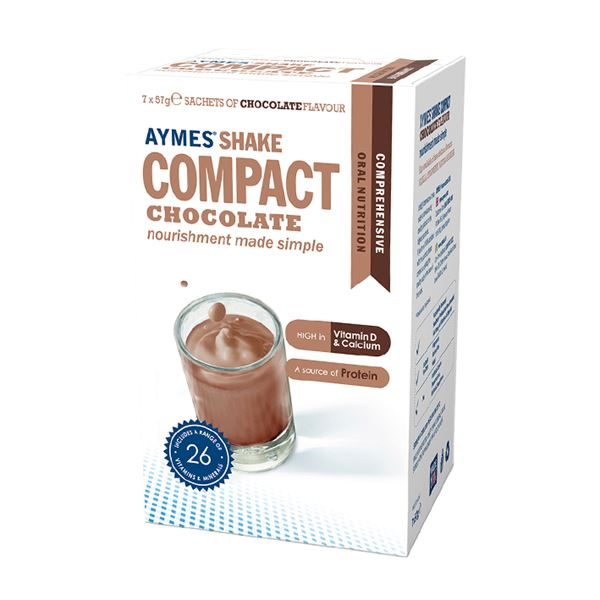 Aymes Shake Compact Powder 57g Sachets Chocolate - 7pk - 3897360