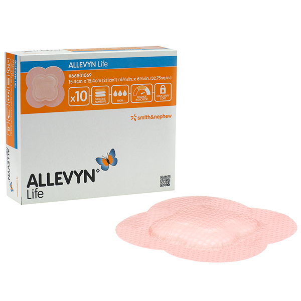 3739380---ALLEVYN-LIFE-WITH-ADHESIVE-BORDER-15.4-X-15.4-DRESSING-10