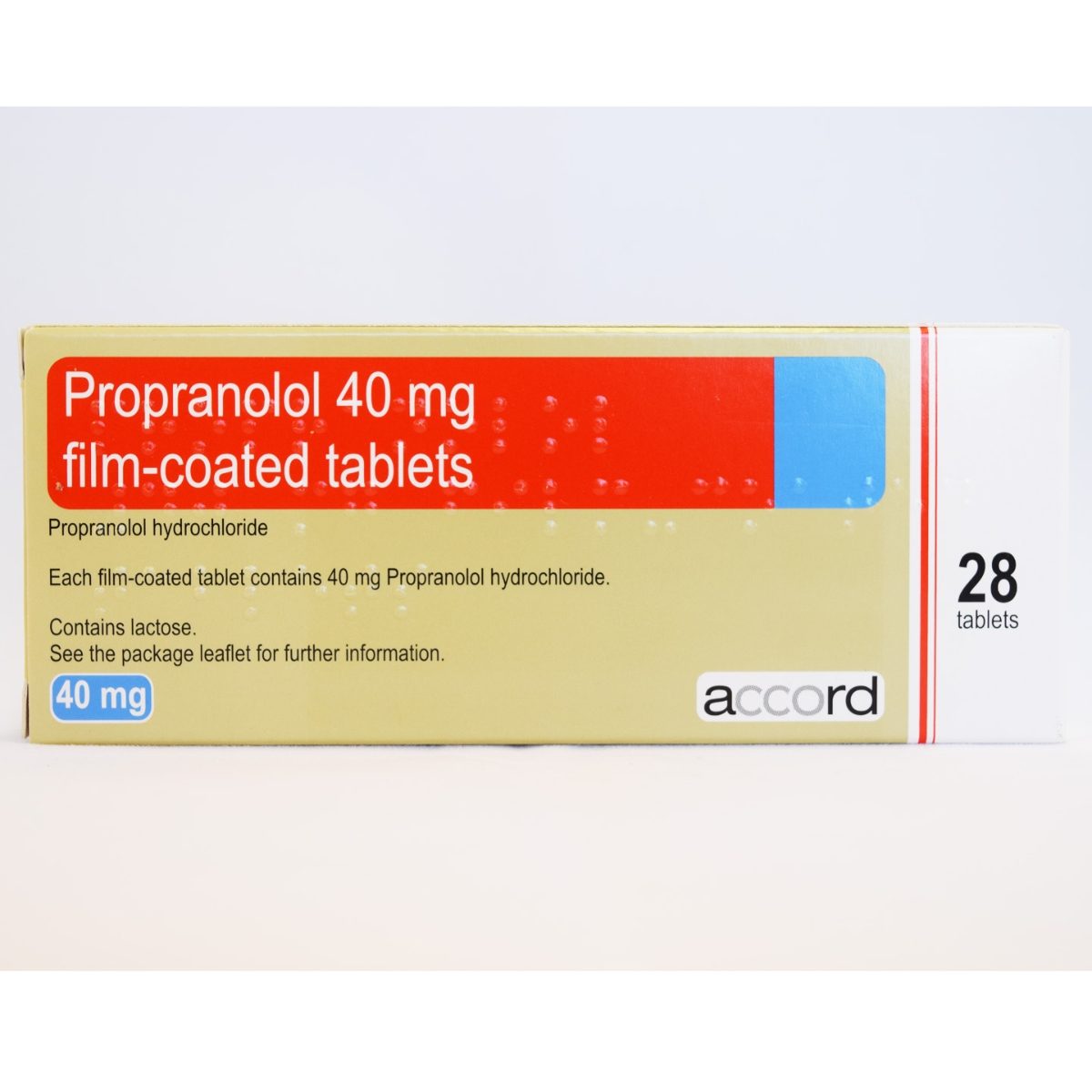 Propranolol 40mg Tablets