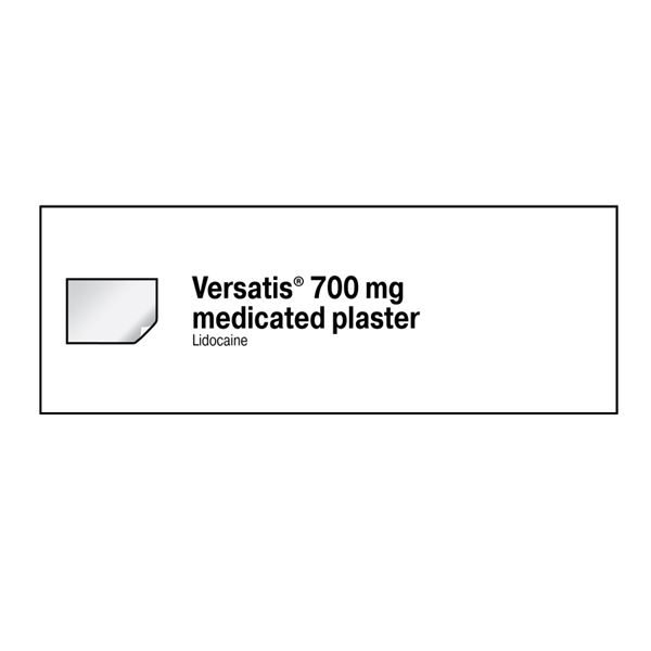 VERSATIS 5% MEDICATED PLASTERS 30 3248747