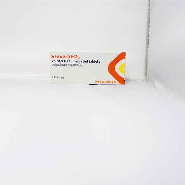 3997400-Stexerol D3 Vitamin 25,000iu Tablets 12pk