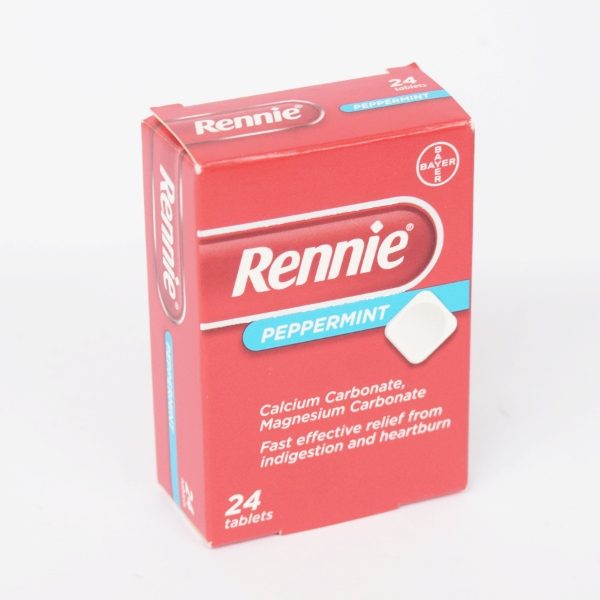 RENNIE Tablets Peppermint 680mg/80mg - 24 - Ashtons Hospital Pharmacy ...